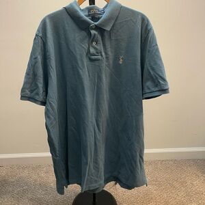 Polo by Ralph Lauren Men's Teal Polo Shirt